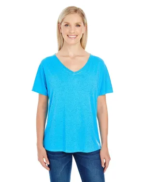 203FV-Threadfast Apparel-TURQUOISE FLECK