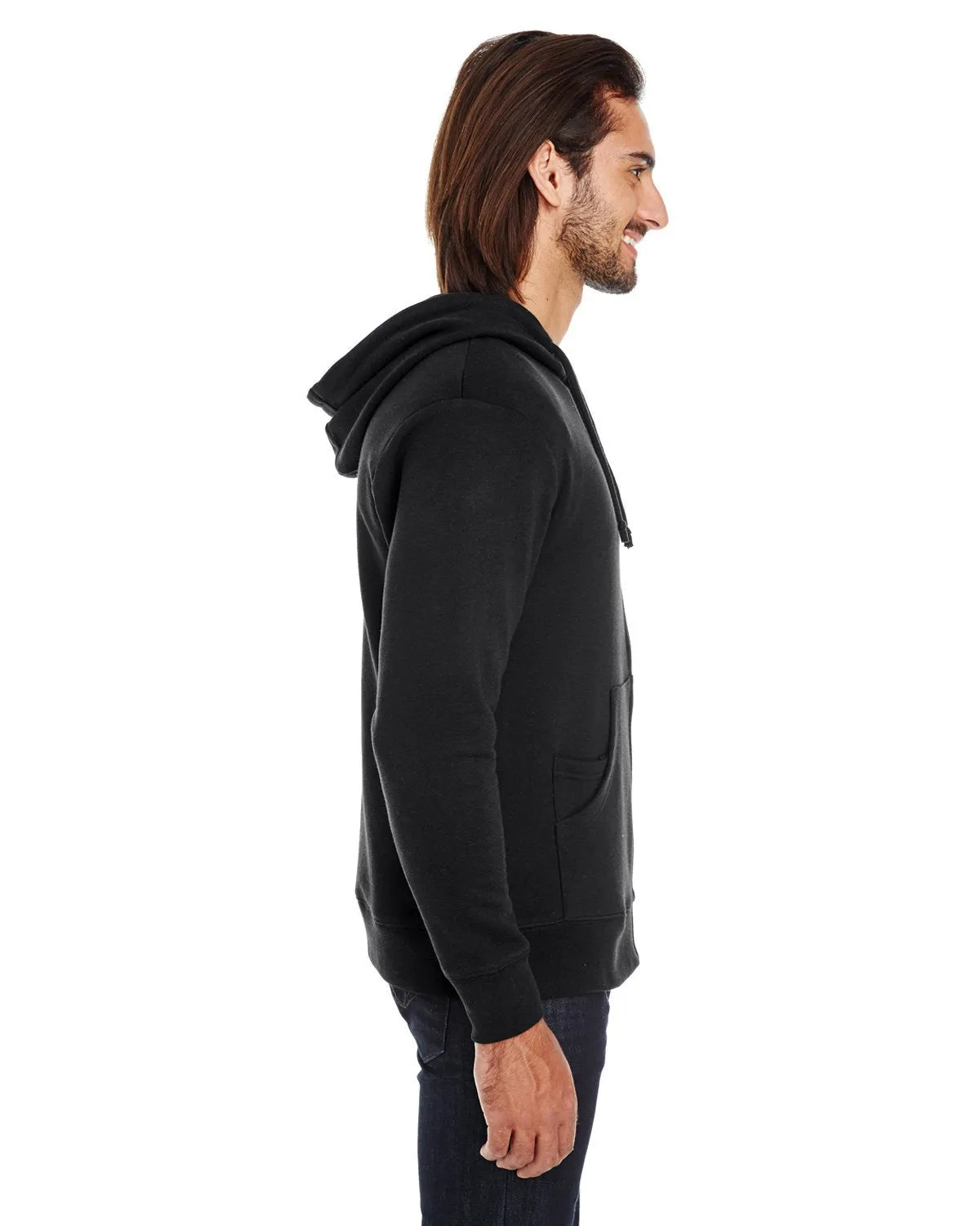 321Z-Threadfast Apparel-BLACK SOLID