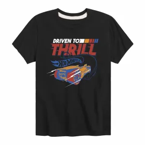 Boys 8-20 Hot Wheels Driven To Thrill T-Shirt with Hot Wheels Graphics