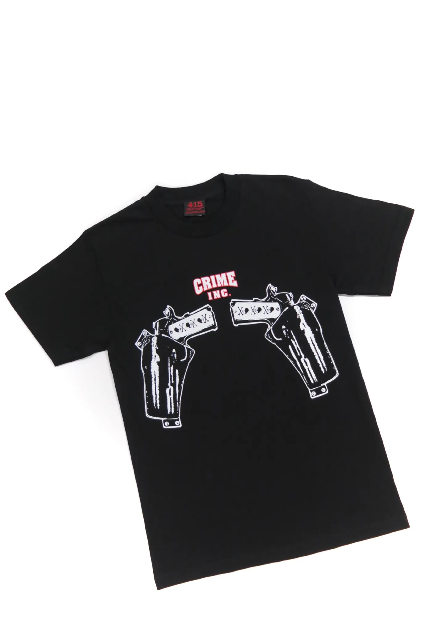 Crime Inc. with Guns Short Sleeve