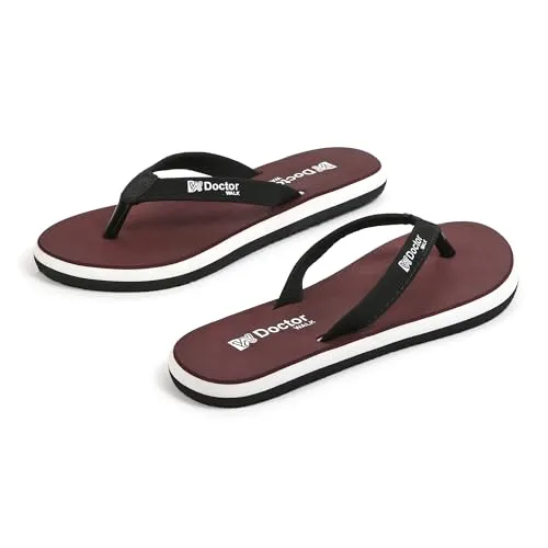 Doctor Walk® Extra Soft Ortho Slippers for Women 004-Maroon-06