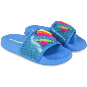 Girls Blue Cloud Slides