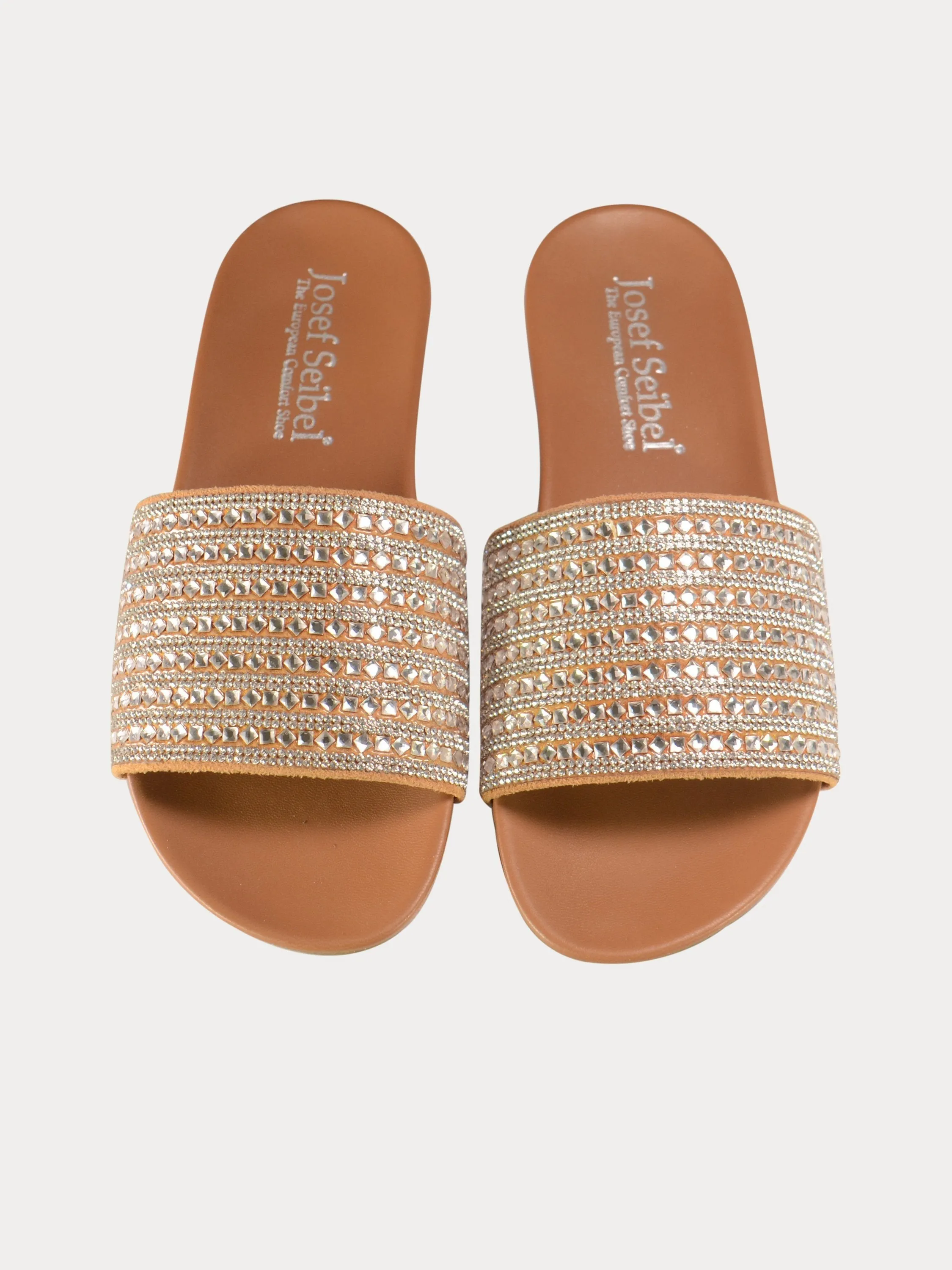 Josef Seibel Women's Studded Flat Sandals