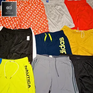 MIX BRANDED SPORTS SHORTS - 30 PCS