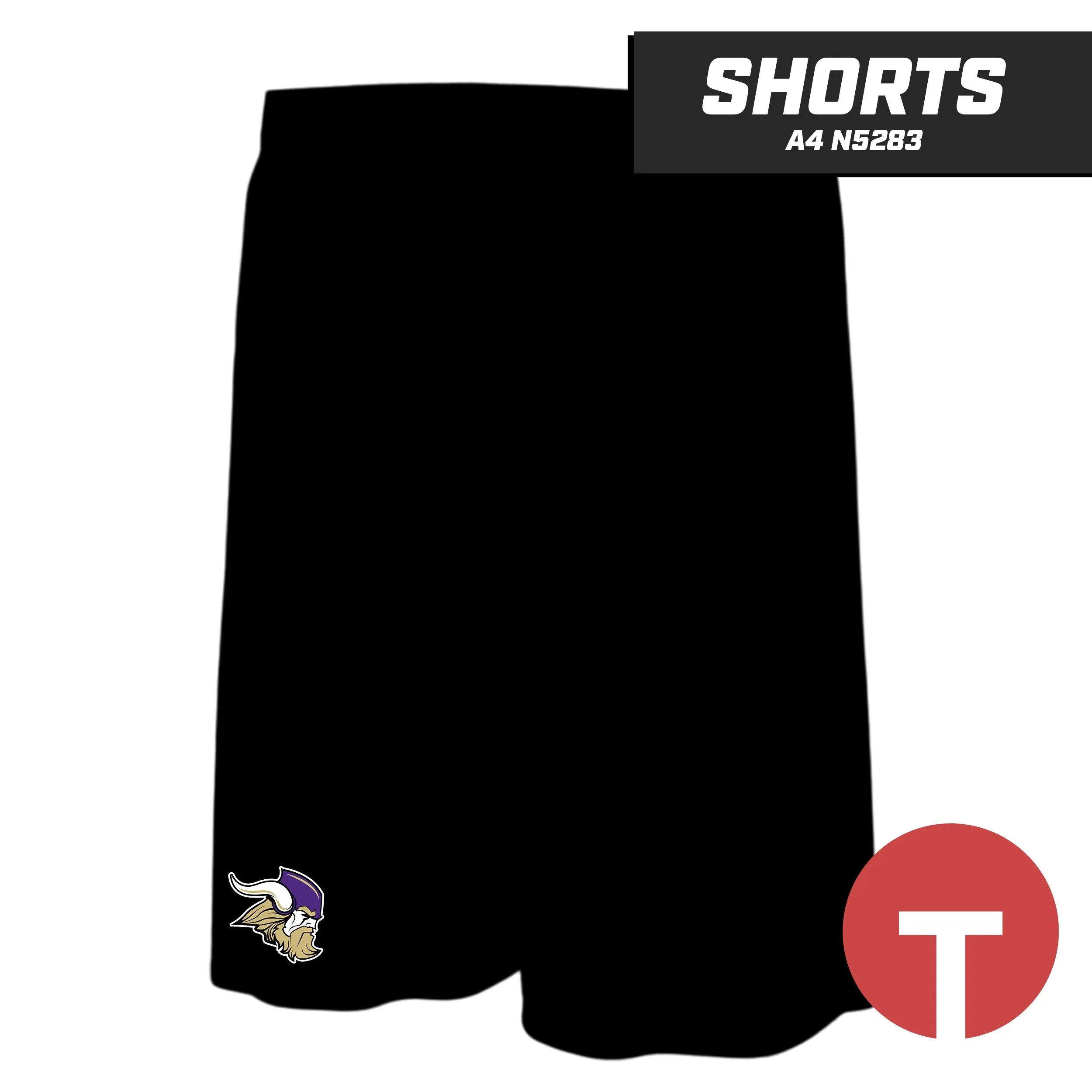 NKHS Vikings - Short A4 Apparel N5283