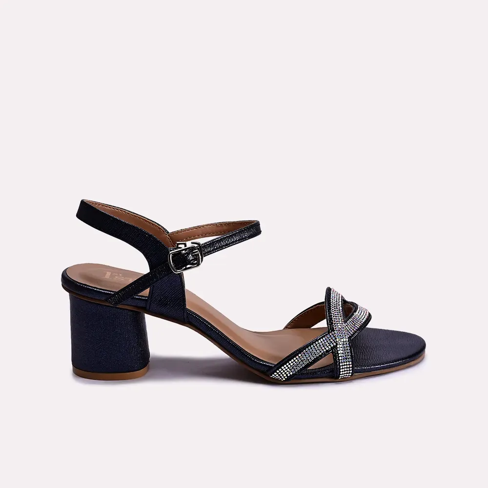 Rosina Black Heel Sandals 0421171